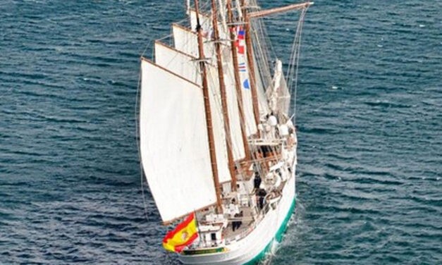 SPANIEN: Segelschulschiff JUAN SEBASTIAN DE ELCANO läuft aus