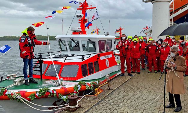 DGzRS tauft Rettungsboot Erich Koschubs