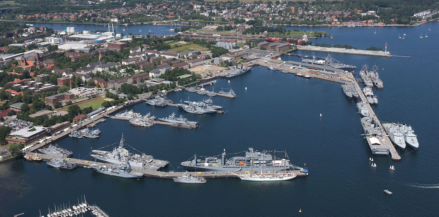 Naval base Kiel-Wik