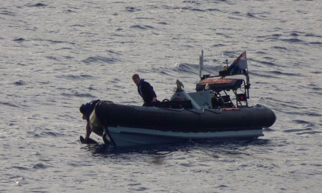 Unusual SAR mission in the Mediterranean