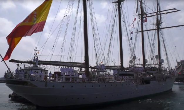 Spaniens Segelschulschiff nach zehn Monaten zurückgekehrt