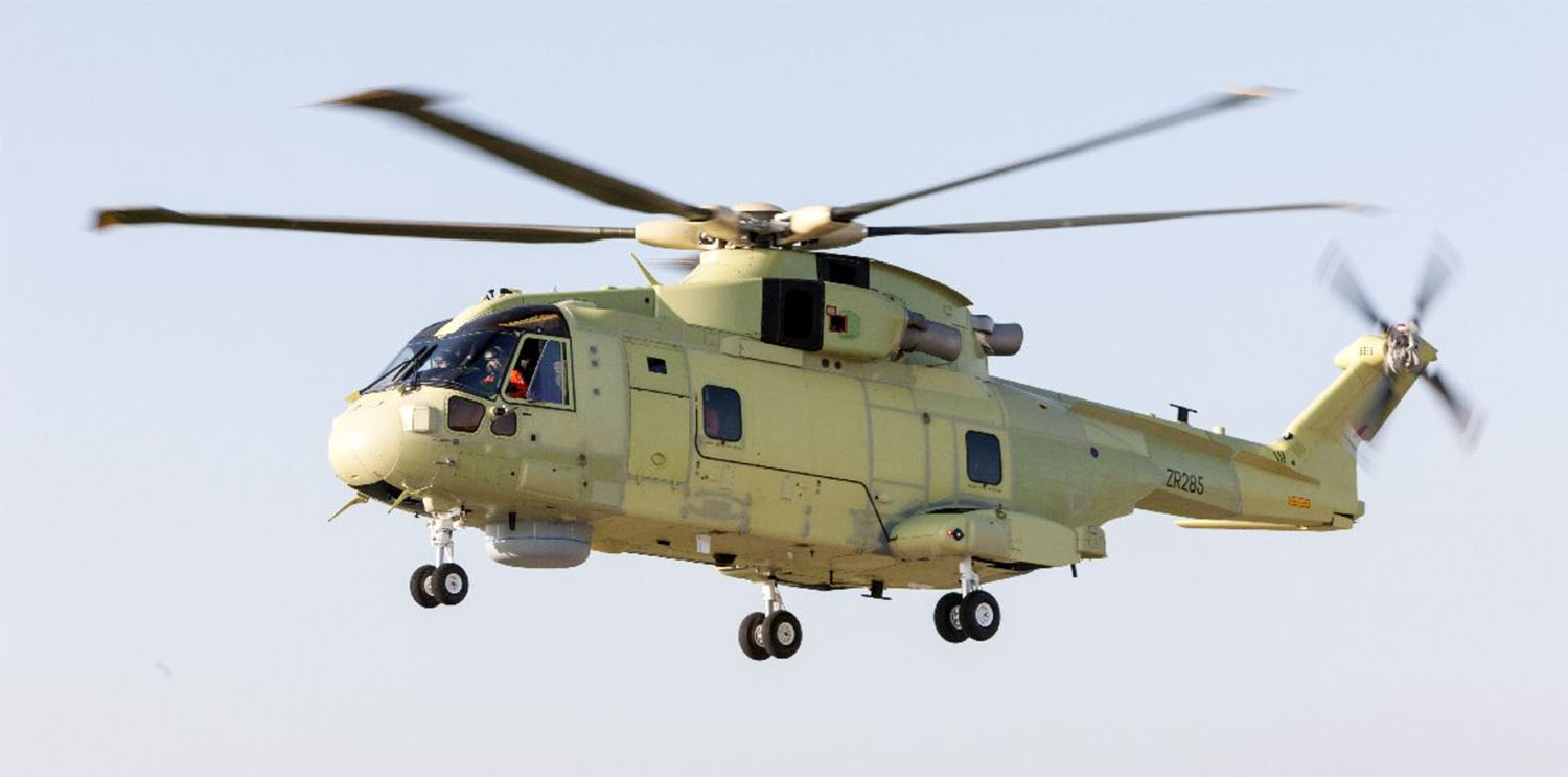 Der erste für die polnische Marine bestimmte AW101