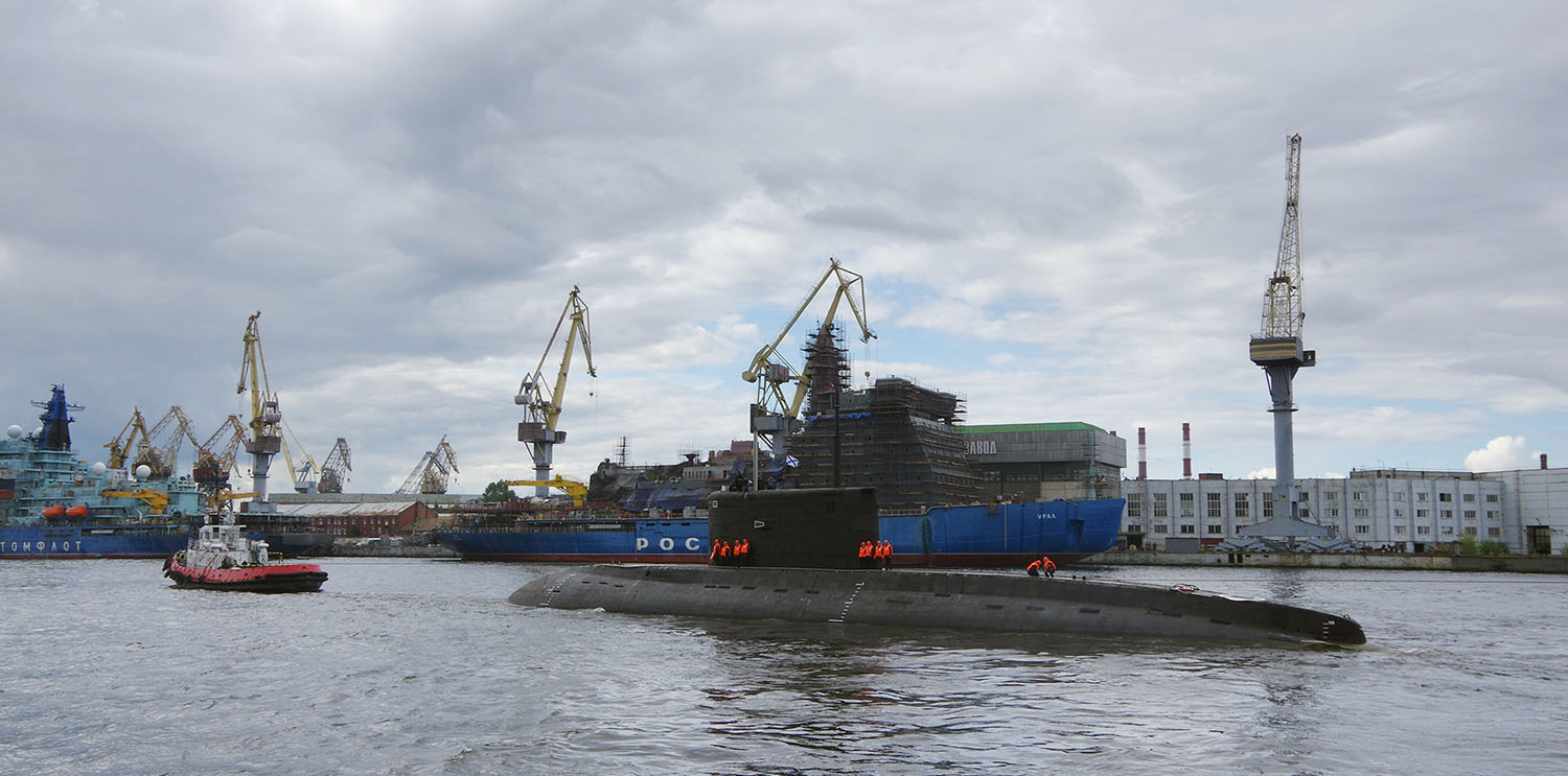 In wenigen Wochen soll die Magadan an die russische Marine übergeben werden