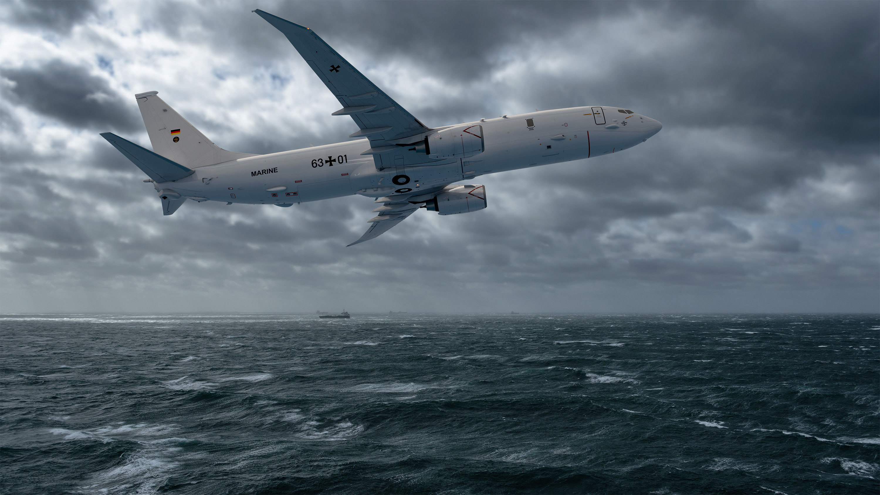 P-8A im Design der Deutschen Marine