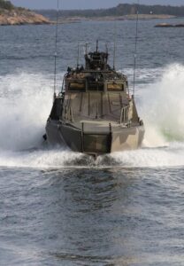 Die finnische Nyland Brigade nutzt das Watercat von Marine Alutech