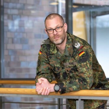 Läuft gerne für den guten Zweck: Oberstleutnant d.R. Oliver Christian Muhs. Foto: Privat