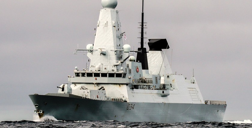 HMS Diamond. Foto: Crown Copyright