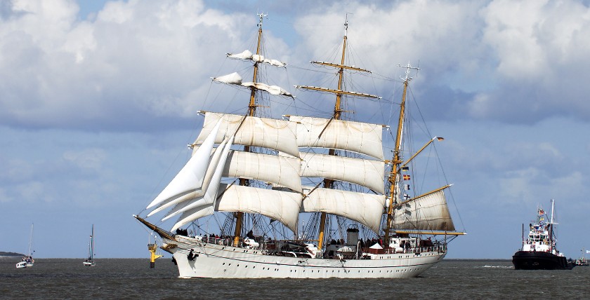 Lürssen schliesst die Instandsetzung des Segelschulschiffes Gorch Fock nach rund zwei Jahren Werftzeit erfolgreich ab