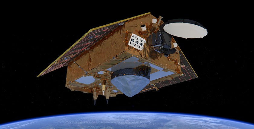 Satellit Sentinel-6. Grafik: ESA