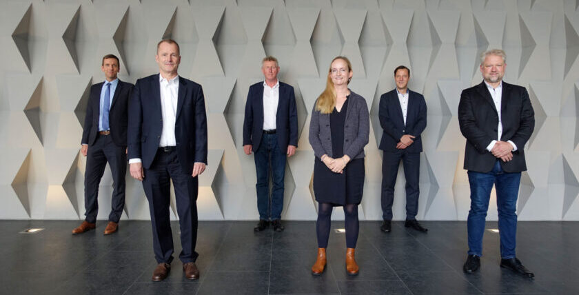 V.l.n.r.: Prof. Bastian Gruschka, Martin Pieper, Knut Gerdes, Jessica Wegener, Frank Nicolai, Dr. Jens Tathoff, Foto: MCN e. V. 