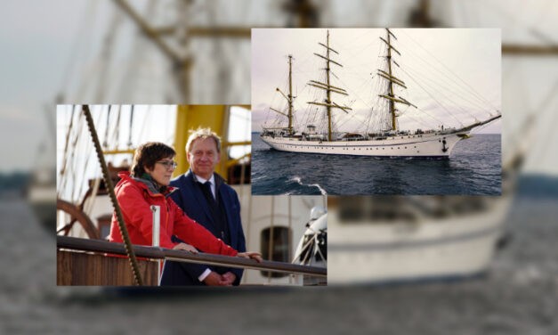 Gorch Fock back in Kiel - The odyssey's final act....