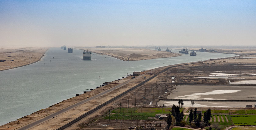 Suez Kanal in Ägypten. Foto: Adobe Stock