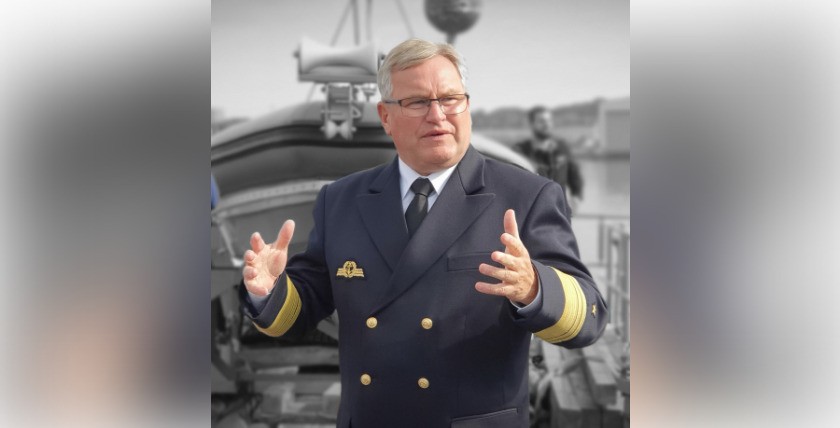 Vizeadmiral Rainer Brinkmann. Foto: Jenny Bay-Barg