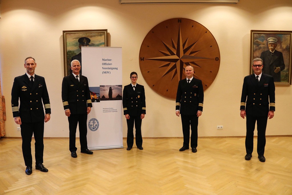 Verleihung Admiral-Kriebel-Preis 2021 an Frau Kapitänleunant Julia Sälzer