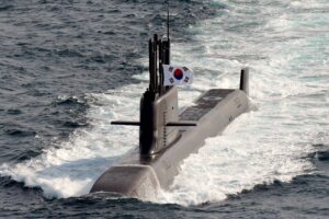 Dosan Ahn Changho, erstes Boot der KSS-3 SLBM-fähigen U-Boote Südkoreas. Foto: DSME