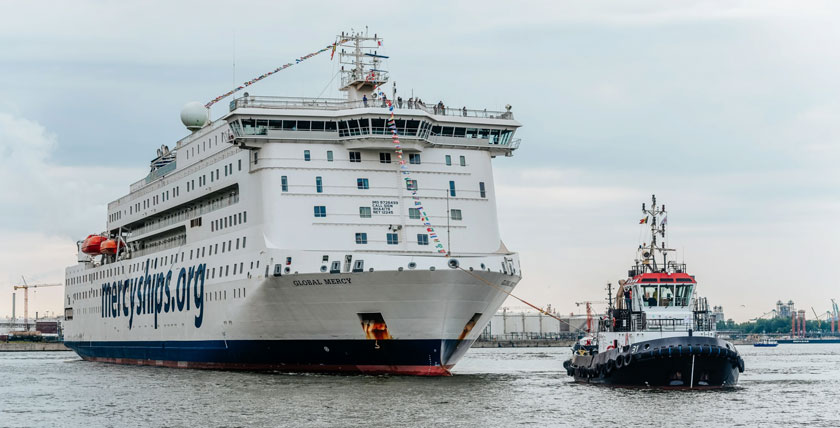 Größtes ziviles Hospitalschiff der Welt wird der Öffentlichkeit vorgestellt!