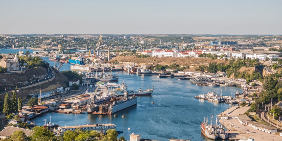 Der Hafen von Sewastopol