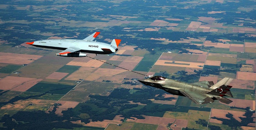 Unmanned tanker aircraftMQ-25 from Boeing, Photo: Boeing