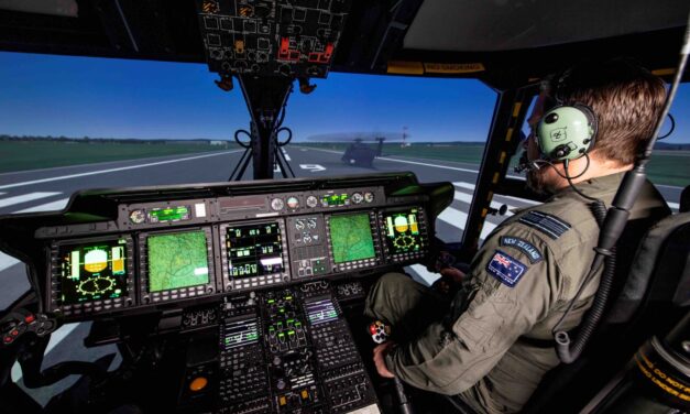 Simulator für die Ausbildung am NH90 Sea Lion