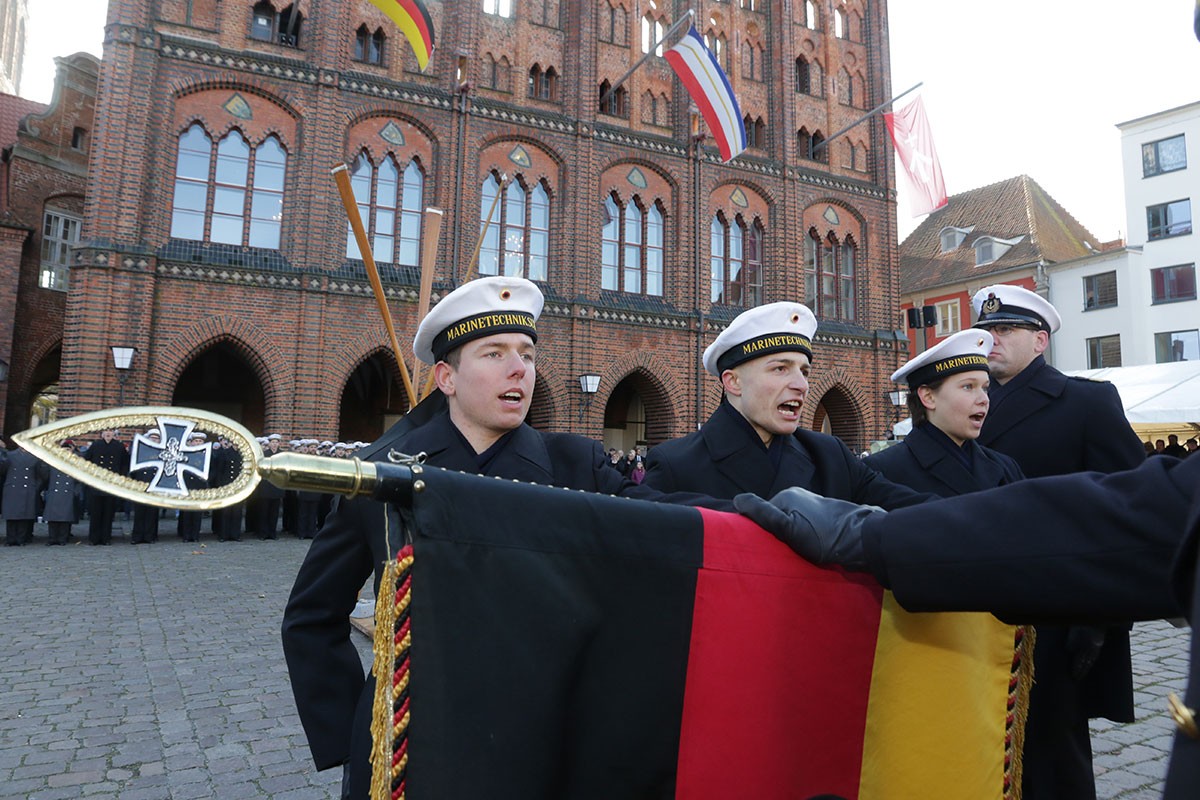 An der Marinetechnikschule in Parow erstreckt sich das Aufgabenportfolio von der militärischen Grundausbildung bis zur Systemausbildung