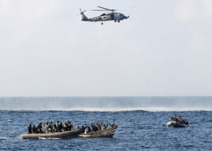 US-Soldaten beim Einsatz gegen Piraten, Foto: US Navy