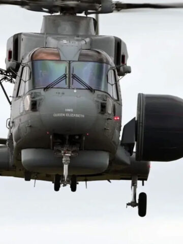 AgustaWestland Merlin Crowsnest AEW-Version. Foto: Crown Copyright