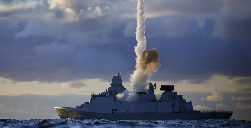 Dänische Fregatte Niels Juel, Testschuss mit SM-2 Block IIIA. Foto: Royal Danish Navy