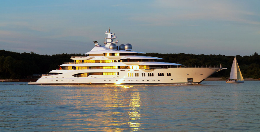 Megayacht "Amadea