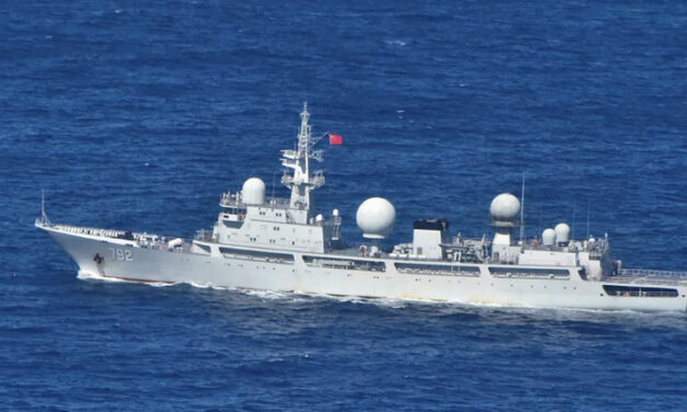 Chinesisches Aufklärungsschiff vor Westaustralien