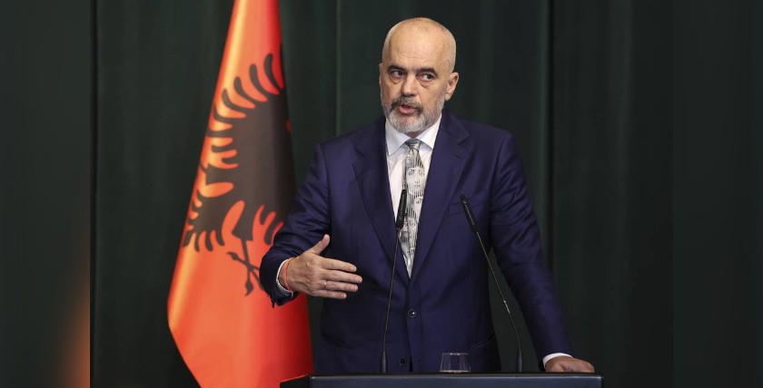 Premierminister Edi Rama. Albanien bietet der NATO einen ehemaligen sowjetischen Marinestützpunkt an. Foto: www.militarytimes.com