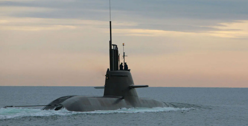 Submarine squadron gets new commander, class 212A submarine