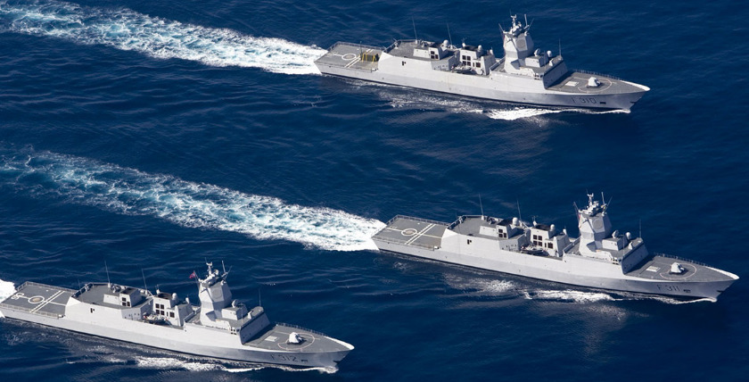 Norwegian frigates of the Fridtjof Nansen class, photo: Norwegian Navy