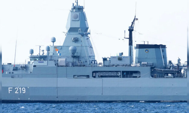 Fregatte „Sachsen“ erprobt Hochenergie-Laserwaffe