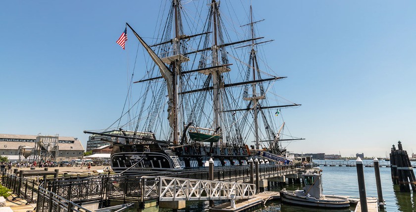 USS Constitution in Boston