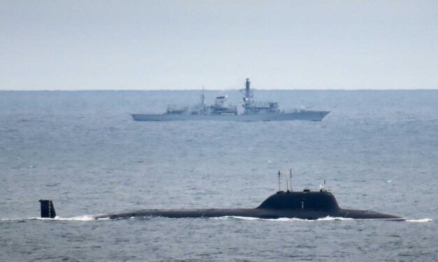 Russische Atom-U-Boote im Skagerrak – auf dem Weg zur Parade