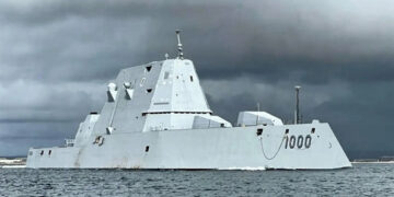 Lenkwaffenzerstörer USS Zumwalt (DDG 1000). Foto: US Navy