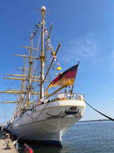 Gorch Fock bei der Hanse Sail Rostock 2022