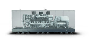 Rolls-Royce liefert für die F126-Fregatten Gensets der mtu-Baureihe 4000 in Schallschutzkapseln und auf speziellen Stoßdämpfern.