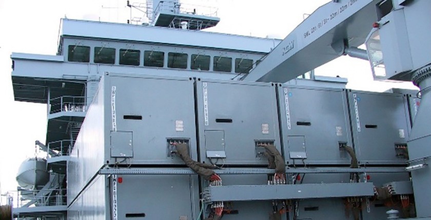 Bisher ist das Marineeinsatzrettungszentrum in Einzelcontainern untergebracht, Foto: Bw