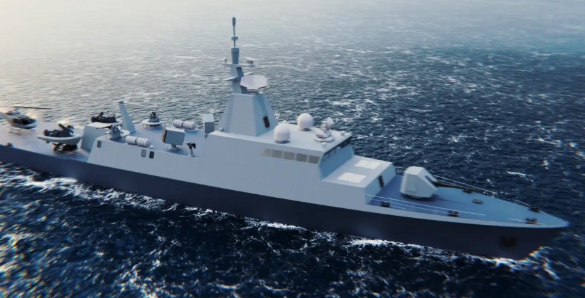 Artist Impression der SA'AR S-80. Grafik: Israel Shipyards Ltd