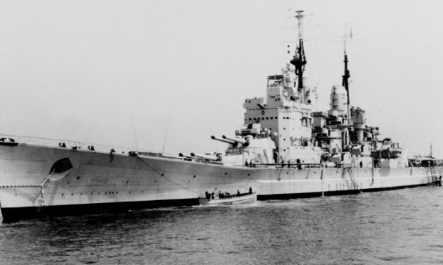 Das letzte Schlachtschiff der Royal Navy