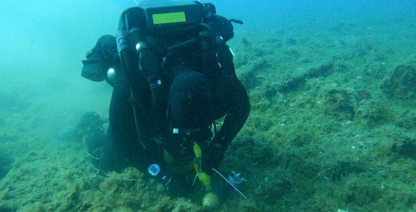 Das Entschärfen von Unterwassermunition erfordert besondere Fähigkeiten, Foto: Bw