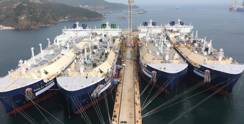 Der südkoreanische Daewoo-Konzern besitzt Erfahrung im Bau von LNG-Tankern, Foto: Daewoo