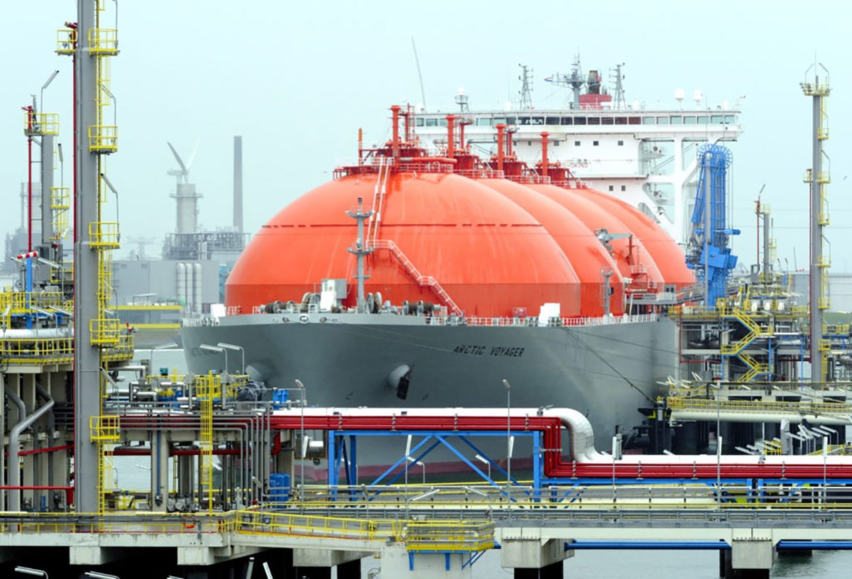 LNG-Terminal in Rotterdam