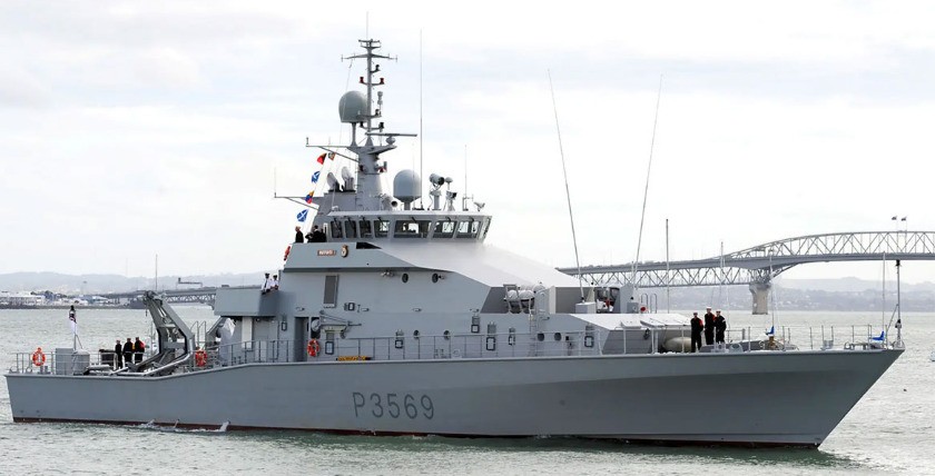 Inshore Patrol Vessel HMNZS Rotoiti, Protector Fleet. Foto: Royal New Zealand Navy