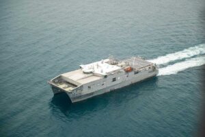 Eine Alternative zu den LAWs wären die Katamaranfähren der SPEARHEAD-Klasse, Foto: US Navy