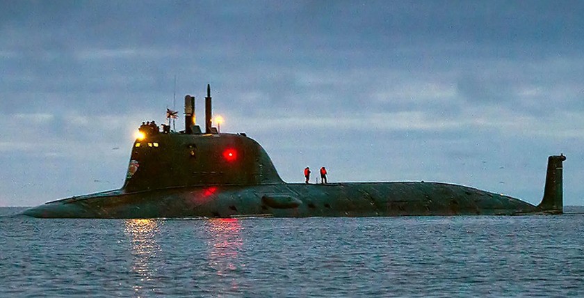 Nukleargetriebenes Angriffs-U-Boot "Kazan" der "Yasen"-Klasse. Foto: MoD Moskau