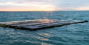 Flexibler Solarzellen-Teppich von Oceans of Energy. Foto: OOE