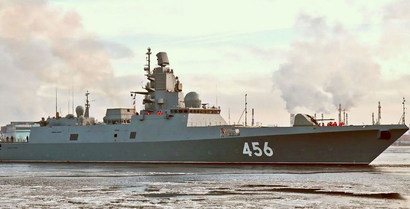 "Admiral Golovko", dritte Einheit der russischen "Admiral Gorshkov"-Fregatten. Foto: Severnaya Verf