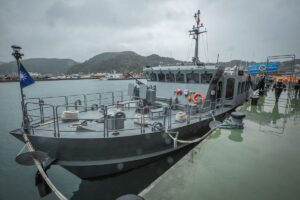 Minenkampfschiffeder Min-Jiang-Klasse, Foto: Präsidialamt Taiwan
